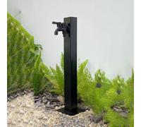 Kanduo columna de agua para jardin vertical Columna de agua de jardín al aire libre de acero inoxidable: grifo independiente, grifo antiescarcha, extensor de babero de manguera montado en el piso