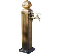 Kanduo columna de agua para jardin vertical Fuente de grifo de jardín con columna de agua de aluminio for exteriores, dispensador decorativo de agua for riego y hidrante de lavado de coches