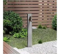 Kanduo columna de agua para jardin vertical Grifo vertical independiente de columna de agua for jardín con cerradura, soporte for manguera anticongelante for riego de césped, patio y villa