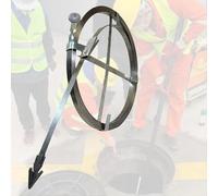 Kanduo Desatascador de drenaje, serpiente de drenaje de plomero, cable de acero flexible, herramienta for eliminar obstrucciones de alcantarillas(2.5 cm/1 in,L 15 m/49 ft)