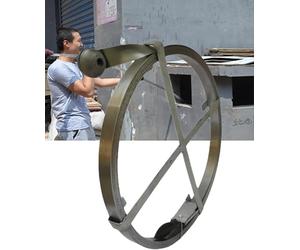 Kanduo Desatascador manual de desagües de cables de acero, for uso en desagües y tuberías de drenaje exterior de viviendas, hoteles y restaurantes.(5cm,L 10m)