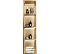 Kanduo Estante de Ducha Empotrado for partición de baño, Estante de Ducha Empotrado Individual de nicho, nichos Decorativos for gabinetes de Pared for Sala de Estar(Gold,29x120x12.5cm)