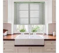 KAnduo Estores opacos Zebra Persianas enrollables de Cebra, persiana Enrollable de Doble Capa con Ajuste de luz Anti-UV, persianas de día y Noche for baño y Cocina(Green,80x100cm)