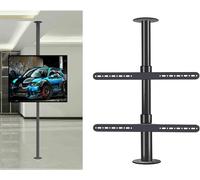 Kanduo JSY Soporte de TV Soporte de Suelo con Marco Giratorio de 360 Grados for TV LCD, se Adapta al Soporte de Montaje de TV de Techo Ajustable de 32-75 Pulgadas para Monitor (Size : 60-85cm)