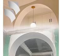 Kanduo Kit de arco para puerta Archway Arch Set, juego de 2 piezas de molduras de arco circulares interiores, adecuado for paredes y esquinas de balcones(42x42x42cm/16.5x16.5x16.5")