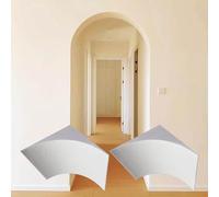 Kanduo Kit de arco para puerta Arco de puerta de espuma, adecuado for baños y marcos de puertas interiores, for renovación y renovación, 2 piezas(20x20x20cm/7.9x7.9x7.9")