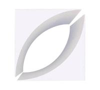 Kanduo Kit de arco para puerta Molduras de arco y marco de puerta de cartón yeso, adecuadas for pasillos, cafeterías y dormitorios; espuma semicircular, 2 piezas(27x27x27cm/10.6x10.6x10.6")