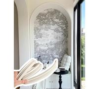 Kanduo Kit de arco para puerta Molduras interiores de placas de yeso, molduras arqueadas 3D cortadas a medida for decoración de paredes y marcos de puertas interiores(W2.4cm(1"))
