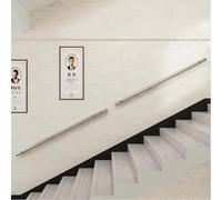 Kanduo Kit de reposapiés para barra Pasamanos de barandilla de escalera con tornillos montados, pasamanos de pared de seguridad for escalones interiores y exteriores