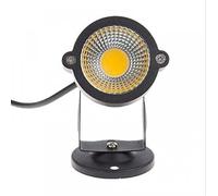 KAnduo Lote de 10 focos LED for paisaje, CA 85-265 V/12-24 V, 3 W/5 W, for suelo, árbol, 6, RGBW, con varilla for iluminación exterior(Ac85-265v-3w-red,A)