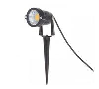 KAnduo Lote de 10 focos LED for paisaje, CA 85-265 V/12-24 V, 3 W/5 W, for suelo, árbol, 6, RGBW, con varilla for iluminación exterior(12v-5w-red,B)