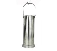 KanDuo Muestreador de Agua telescópico con Vaso colector, Kit de muestreo de Tanque de Aceite de Metal, Sistema de Cuchara con Cuerda L-10m/32,8 pies(Silver,500 mL/16.9fl oz)