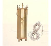 KanDuo Muestreador de Agua telescópico con Vaso recolector, Kit de Botella de Muestra, Fondo de Aceite Vertical for Tambores y Tanques - Dispositivo de muestreo(Brass(500ml),20m/65.6ft Rope)
