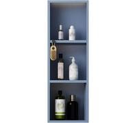 Kanduo Nicho de Acero Inoxidable, Empotrado, no Requiere Azulejos, Estante de Ducha for baño, gabinete de nicho de Metal, particiones de Ducha terminadas(BLU)
