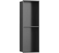 Kanduo Nicho de Acero Inoxidable, Estante de Ducha Empotrado for partición de baño, Estante de gabinete de Metal for Pared de TV for Sala de Estudio y Sala de Estar(70x28cm)