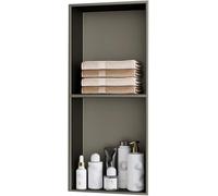 Kanduo Nicho de Acero Inoxidable, No se requieren Azulejos Nichos con estantes Nichos de Almacenamiento for baño Estante de Ducha Empotrado(Grigio,28x70cm)