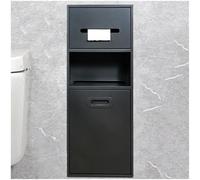 Kanduo Nicho de Ducha de Acero Inoxidable: Estante de Almacenamiento Empotrado for baño for artículos de tocador, champú y jabón(Nero)