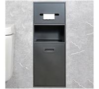 Kanduo Nicho de Ducha de Acero Inoxidable: Estante de Almacenamiento Empotrado for baño for artículos de tocador, champú y jabón(Grigio)