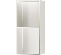 Kanduo Nicho Empotrado for Ducha de baño, Estante de Ducha Rectangular Impermeable a Prueba de Fugas, Estante de Almacenamiento de Montaje Empotrado(Bianco,28x70x12.5cm)