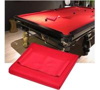 Kanduo Paño para Billar Juego de manteles for Mesa de Billar, Color Rojo, Adecuado for mesas Americanas de 8 Bolas, 9 Bolas y Billar, se Puede Cortar a Medida(8.53ft/2.6m)