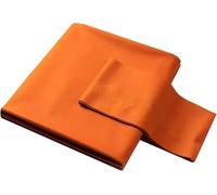 Kanduo Paño para Billar Juego de manteles for Mesa de Billar de 9 pies con 6 Tiras de Tela, múltiples Opciones de Colores, adecuados for Uso doméstico y en Clubes(Orange)