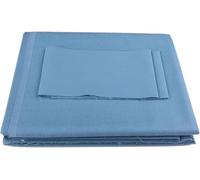 Kanduo Paño para Billar Mantel for Mesa de Billar de 9 pies, Incluye 6 Tiras de Tela, Adecuado for el hogar, Bares y torneos de Billar(Light Teal)