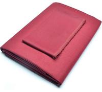Kanduo Paño para Billar Mantel for Mesa de Billar de 9 pies, Incluye 6 Tiras de Tela, Adecuado for mesas de Billar de hogar, Bar y de competición(Rosso)