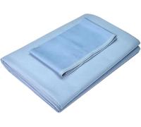 Kanduo Paño para Billar Mantel for Mesa de Billar de 9 pies, Incluye 6 Tiras de Tela, Adecuado for mesas de Billar de hogar, Bar y de competición(Light Blue)