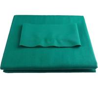 Kanduo Paño para Billar Mantel for Mesa de Billar, Tela de Mezcla de Nailon for Billar, Superficie Lisa y Resistente al Desgaste, fácil de Limpiar, Ideal for Bares y Discotecas(Dark Green)
