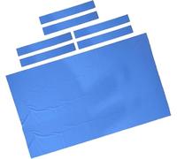 Kanduo Paño para Billar Tela de Billar Azul, Mesa de Billar de 9 pies, Fieltro de Alto Rendimiento, Incluye 6 Cojines Laterales