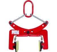 Kanduo Pinza elevadora Herramienta de elevación de granito, construcción de acero de aleación, abrazadera de elevación vertical, pinzas de manipulación y transporte(M: Opening 12-24cm (4 3/4"-9 1/2"))