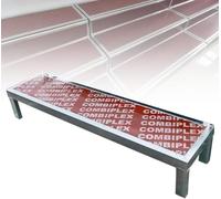 Kanduo Plataforma escénica portátil Escalones de escenario portátiles plegables, adecuados for actuaciones, eventos, fotografías grupales y uso en podios.(Ordinary,1Tier)