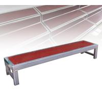 Kanduo Plataforma escénica portátil Escalones de escenario portátiles plegables, adecuados for actuaciones, eventos, fotografías grupales y uso en podios.(Antislip,1Tier)