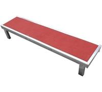 Kanduo Plataforma escénica portátil Pasos de coro portátiles; plataformas escénicas antideslizantes adecuadas for escuelas, iglesias y eventos; fácil de montar