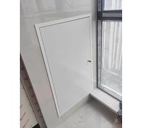 Kanduo Puerta de acceso de plomería Panel de acceso al techo de la pared, trampilla de inspección con pestillo de llave, puerta de servicio del espacio de arrastre de cables de plomería(40x70cm)