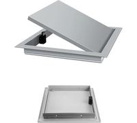 Kanduo Puerta de acceso de plomería Panel de acceso Panel de acceso gris Escotilla Panel de yeso, panel de inspección empotrado(300x300mm/12x12in)