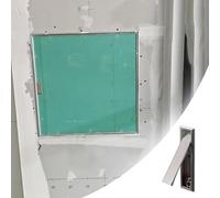 Kanduo Puerta de acceso de plomería Panel de puerta de acceso de montaje empotrado con manija y marco de metal, placa de inspección de escotilla de fácil acceso abierto(600x800mm/23.6x31.5in)