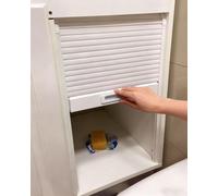 Kanduo puertas de armario plegable Puerta concertina, armario de cocina, electrodomésticos, puertas de garaje enrollables, puerta plegable de armario pequeño abatible(40x90cm/16x35in)