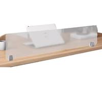 Kanduo Separador de privacidad for escritorios, Paneles Transparentes Desmontables for Estudiantes y oficinas.(30x120cm)