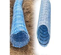 Kanduo Tubo de drenaje francés perforado Tubería de drenaje perforada flexible, tubería corrugada perforada, for jardines, césped y paisajismo (250 mm, 11 m)