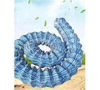 Kanduo Tubo de drenaje francés perforado Tubería De Drenaje Permeable Flexible, Perforada Corrugada 4 Pulgadas, Paisaje for Patios Y Céspedes,4m