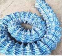 Kanduo Tubo de drenaje francés perforado Tubo De Drenaje Francés, Perforado 6 Pulgadas, Manguera Subterránea Expandible, for Patios, Jardines, Céspedes Y Terrenos,10m/32.8ft