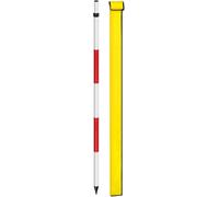 Kanduo Varilla de topografía de aluminio Varilla telescópica de aluminio for inspección prisma, varilla construcción ajustable for topografía estación total con bolsa almacenamiento(200cm/78.74in)