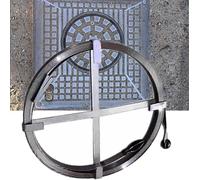 Kanduo Varillas de limpieza for tuberías de drenaje, con cables de acero de 2,5 mm de espesor, adecuadas for tuberías principales y obstrucciones de tuberías(5cm,L 10m)