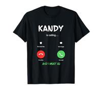 Kandy está Llamando y Debo IR a Sri Lanka de Viaje Camiseta