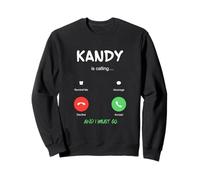 Kandy está Llamando y Debo IR a Sri Lanka de Viaje Sudadera