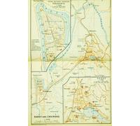 Kandy Sri Lanka Map Journal: Vintage Map Notebook