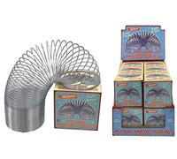 KandyToys Superetro 7 cm Metal Magic Spring, Multicolor, (TY2168)