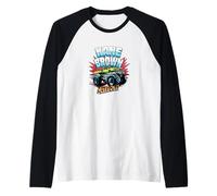 Kane Brown - Miles On It Camiseta Manga Raglan