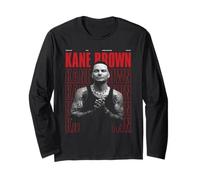 Kane Brown Repeating Name with Photo Country Music Manga Larga